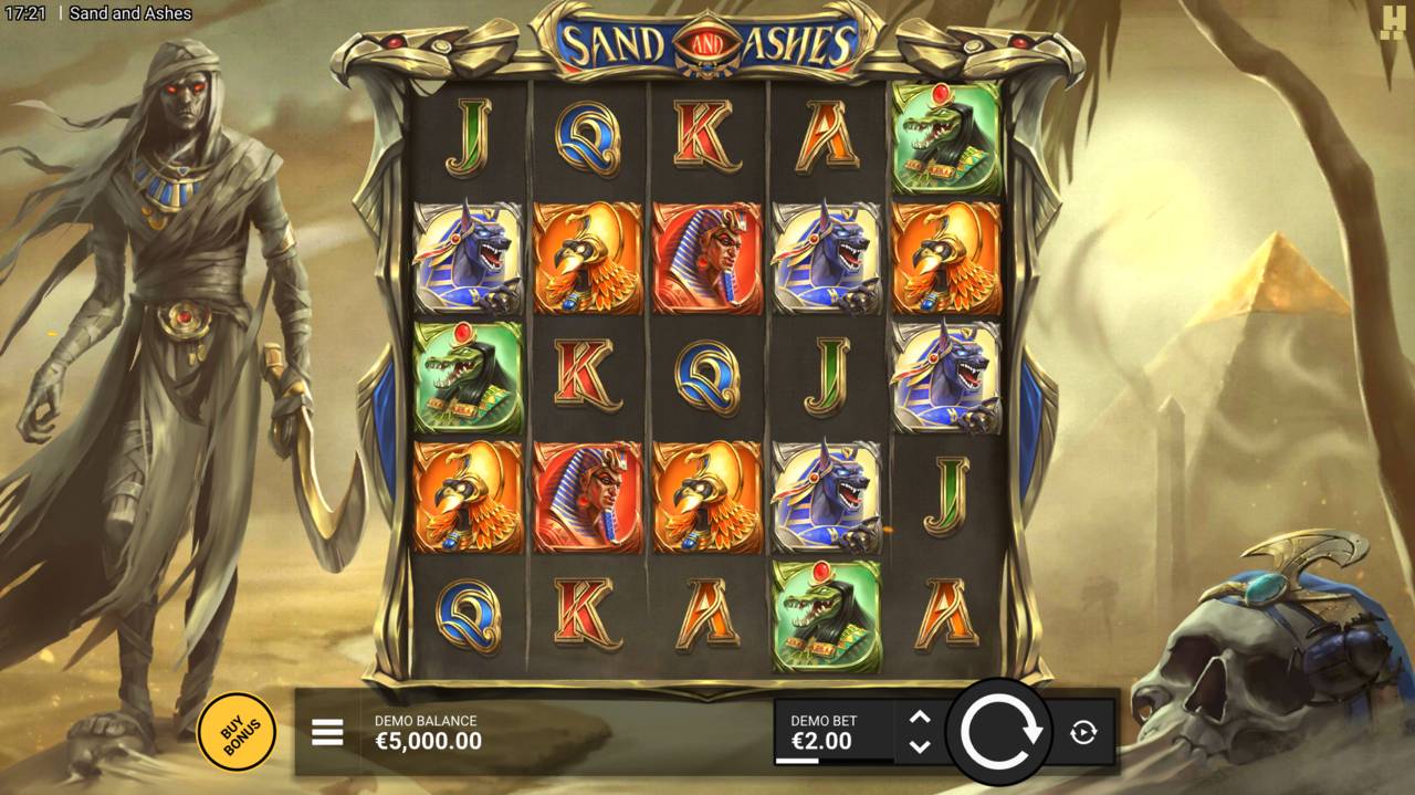 Sand And Ashes (Hacksaw Gaming) Image 2
